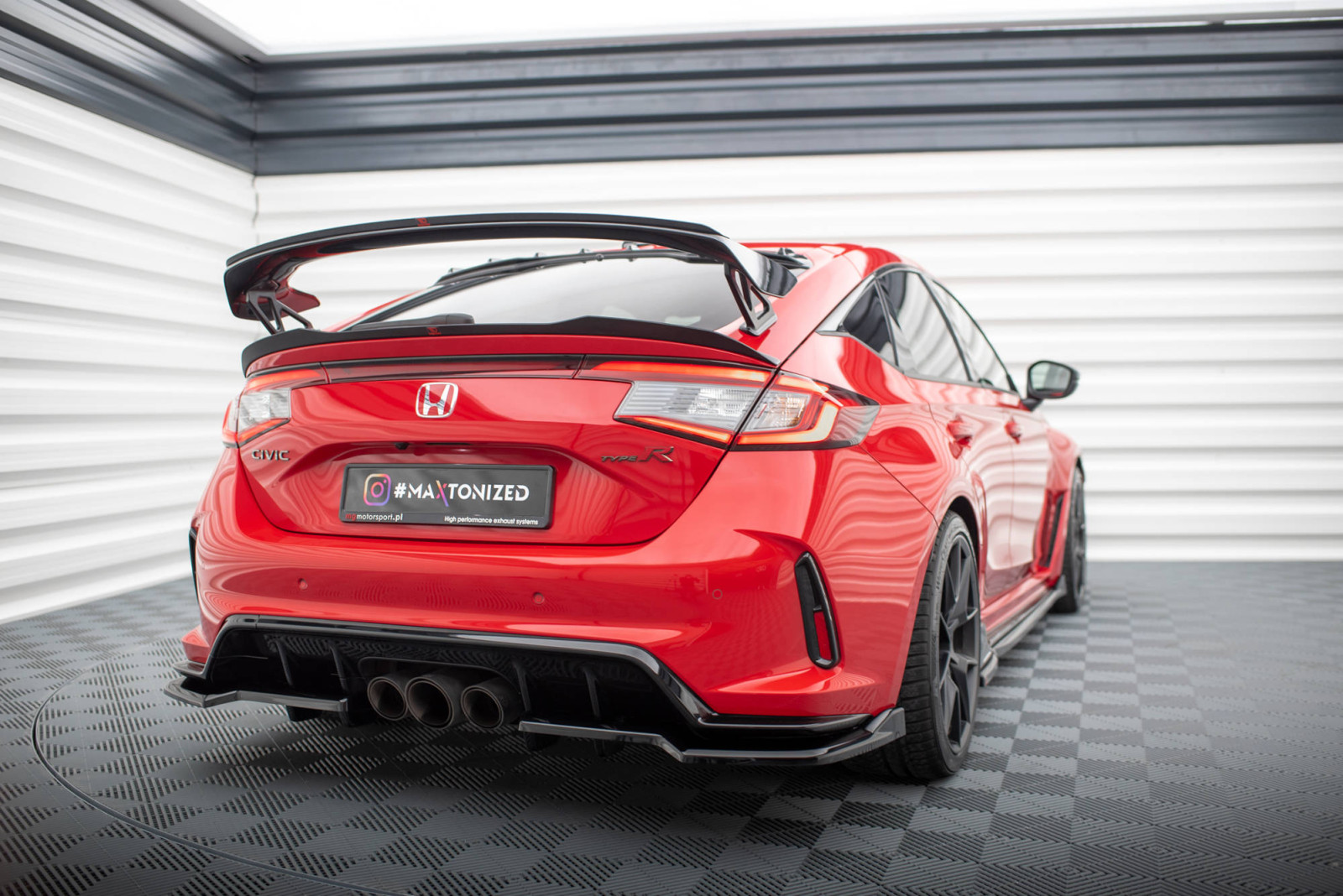 Dolne Przedłużenie Spoilera Honda Civic Type-R Mk 11