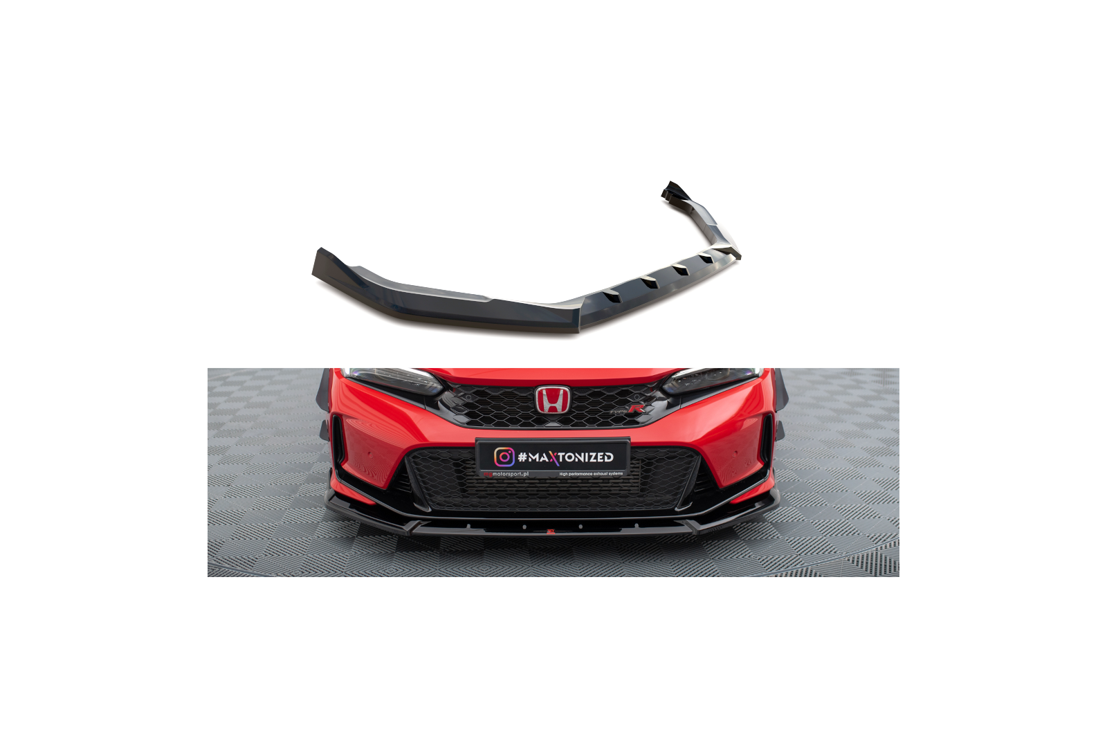 Splitter Przedni V.2 Honda Civic Type-R Mk 11