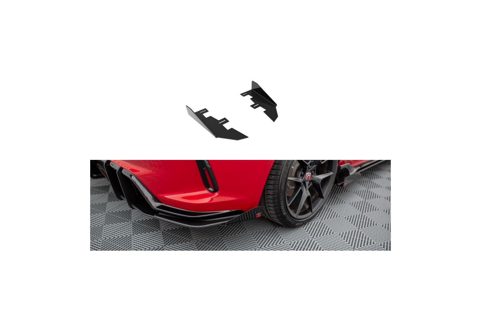 Rear Side Flaps Honda Civic Type-R Mk 11