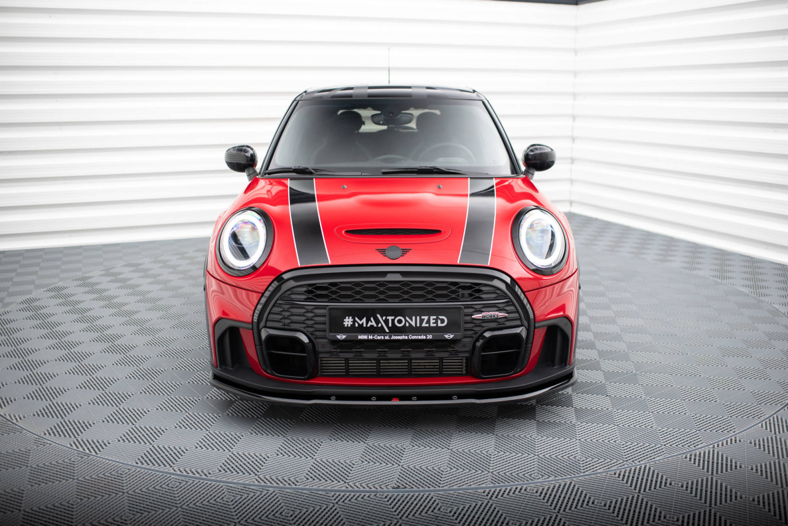 Splitter Przedni V.1 Mini Cooper S John Cooper Works F56 Facelift