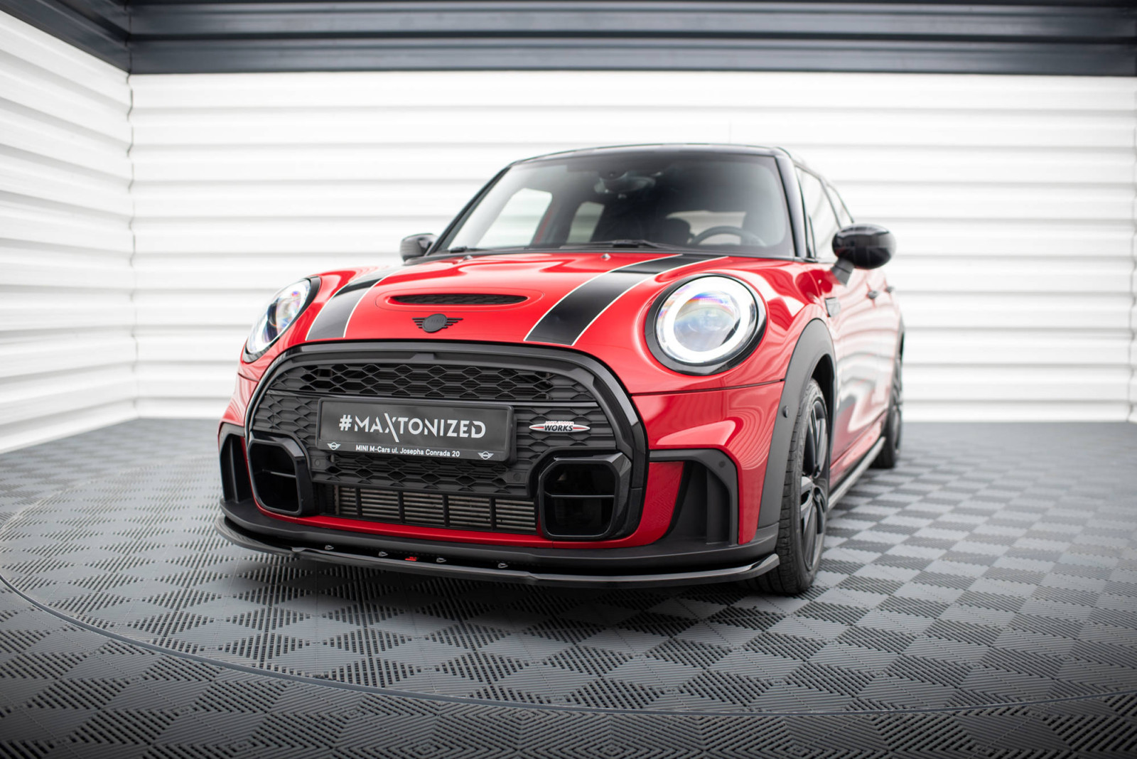 Splitter Przedni V.1 Mini Cooper S John Cooper Works F56 Facelift