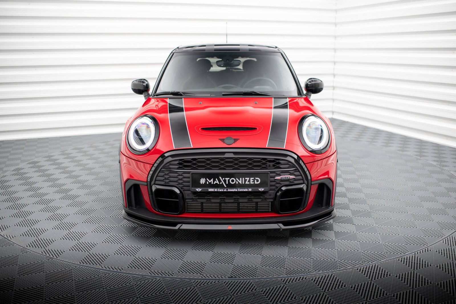 Splitter Przedni V.2 Mini Cooper S John Cooper Works F56 Facelift