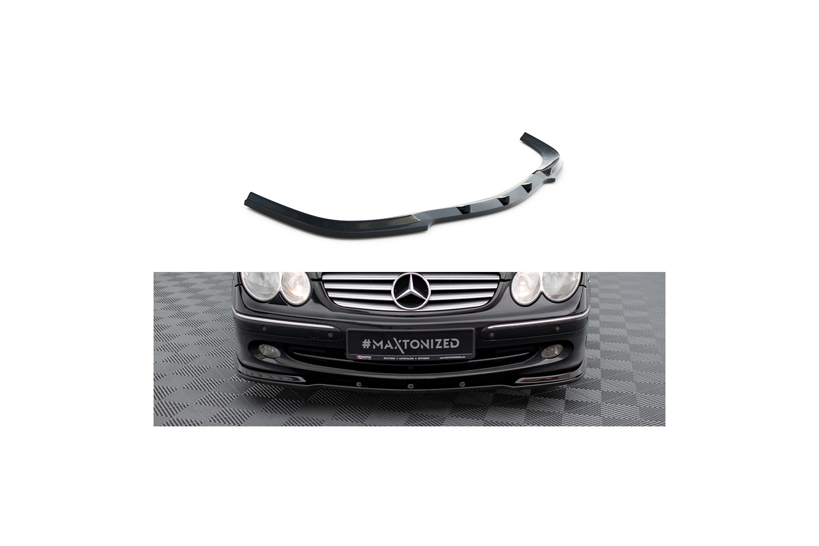 Splitter Przedni V.1 Mercedes CLK W 209 do wersji standardowej