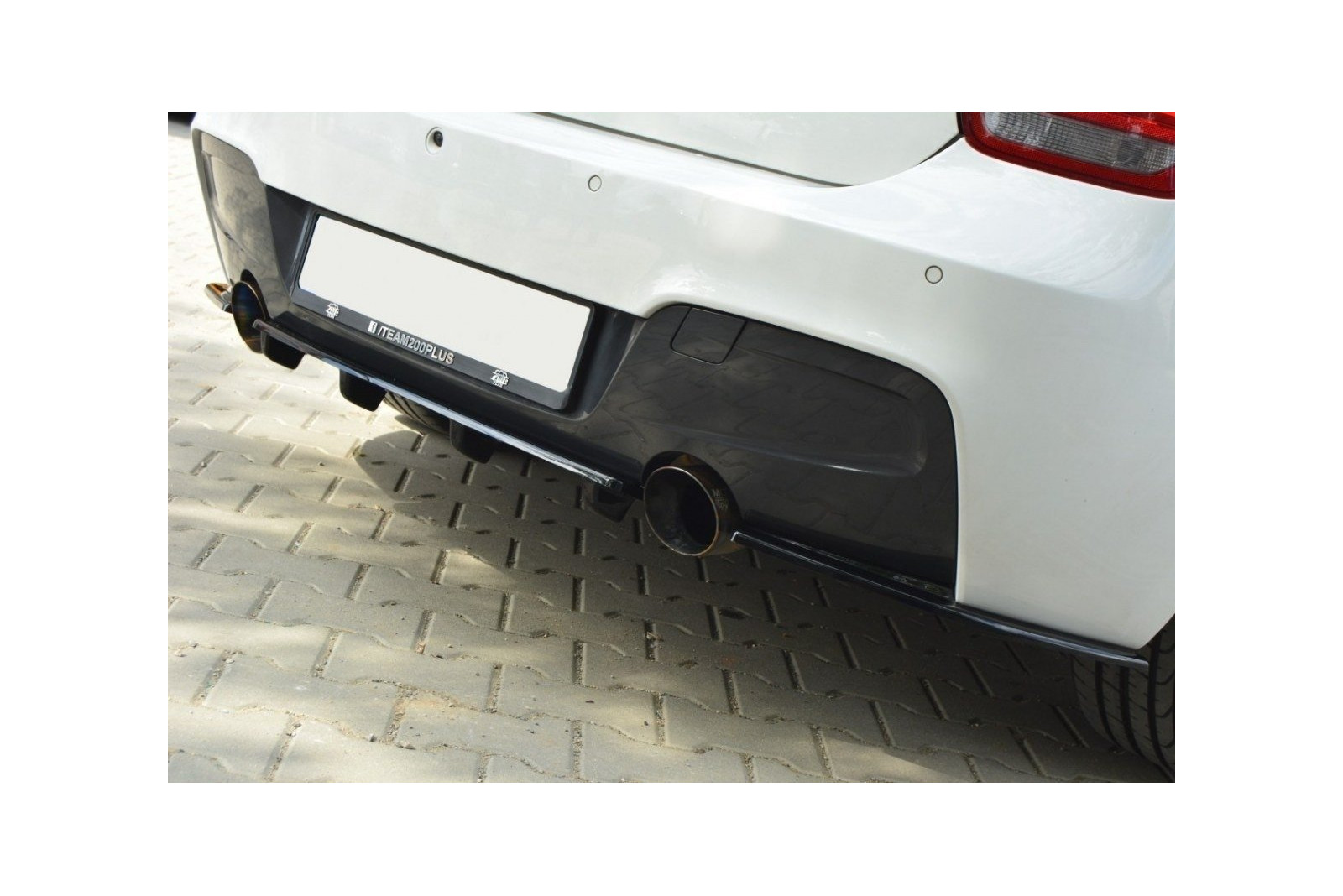 Splitter Tylny Środkowy BMW 1 F20 M-Power (Z dyfuzorem)