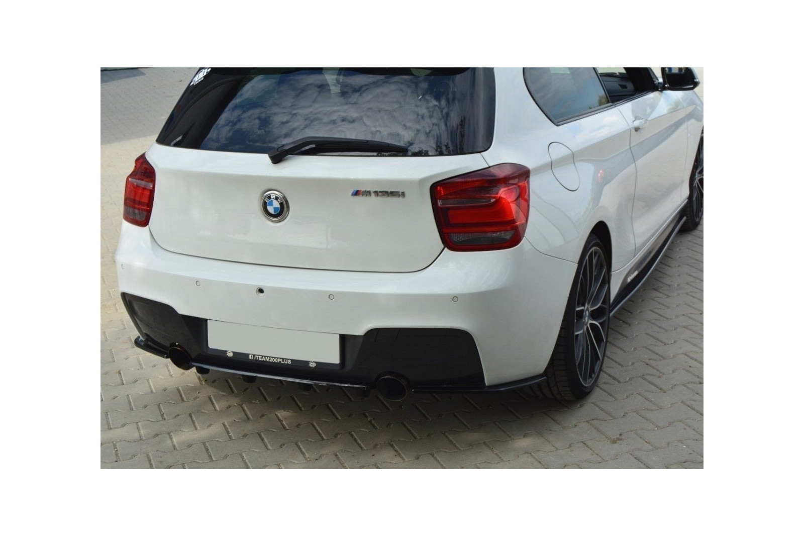 Splitter Tylny Środkowy BMW 1 F20 M-Power (Z dyfuzorem)