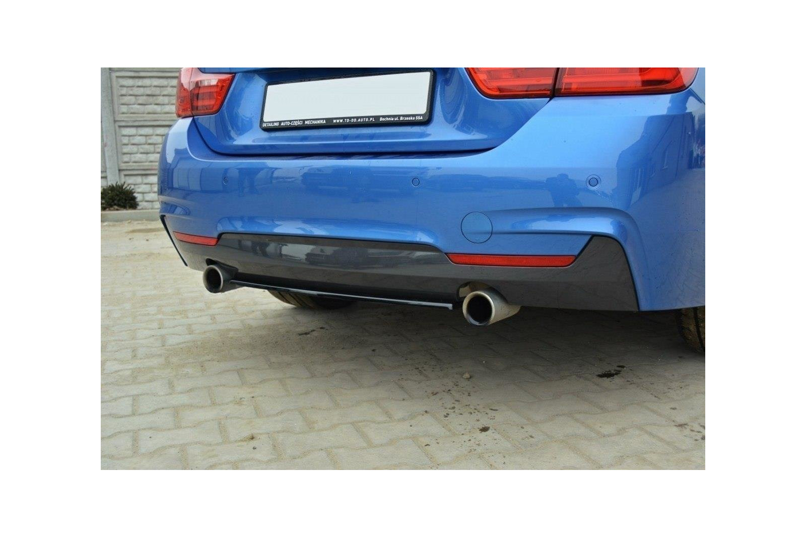 Splitter Tylny Środkowy BMW 4 F32 M-Pack (Bez dyfuzora)