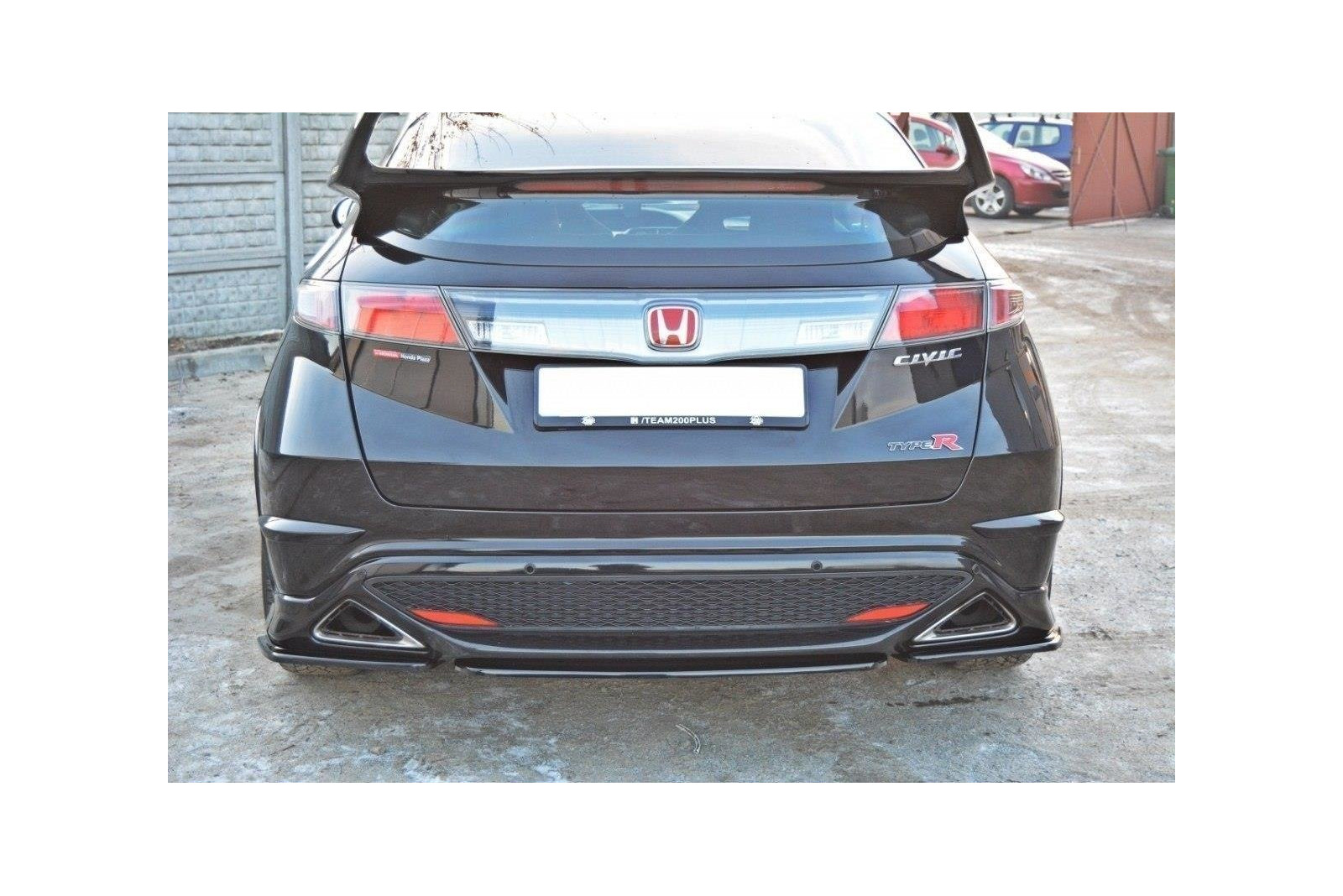 Splitter Tylny Środkowy Honda Civic VIII Type-S/R (Bez dyfuzora)