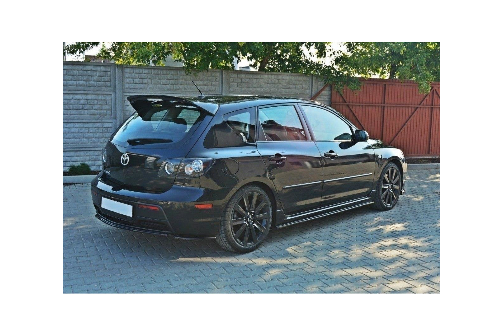 Splitter Tylny Środkowy Mazda 3 MPS MK1 Przedlift (Bez dyfuzora)