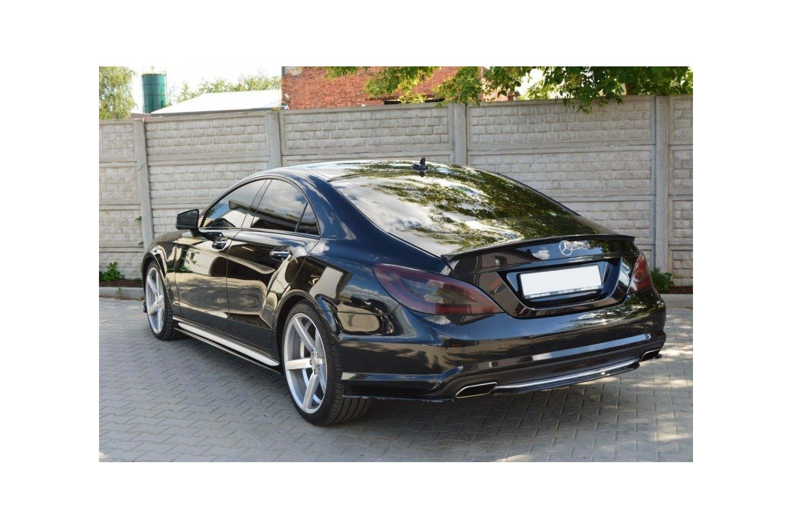 Splitter Tylny Środkowy Mercedes CLS C218 (Bez dyfuzora) AMG LINE