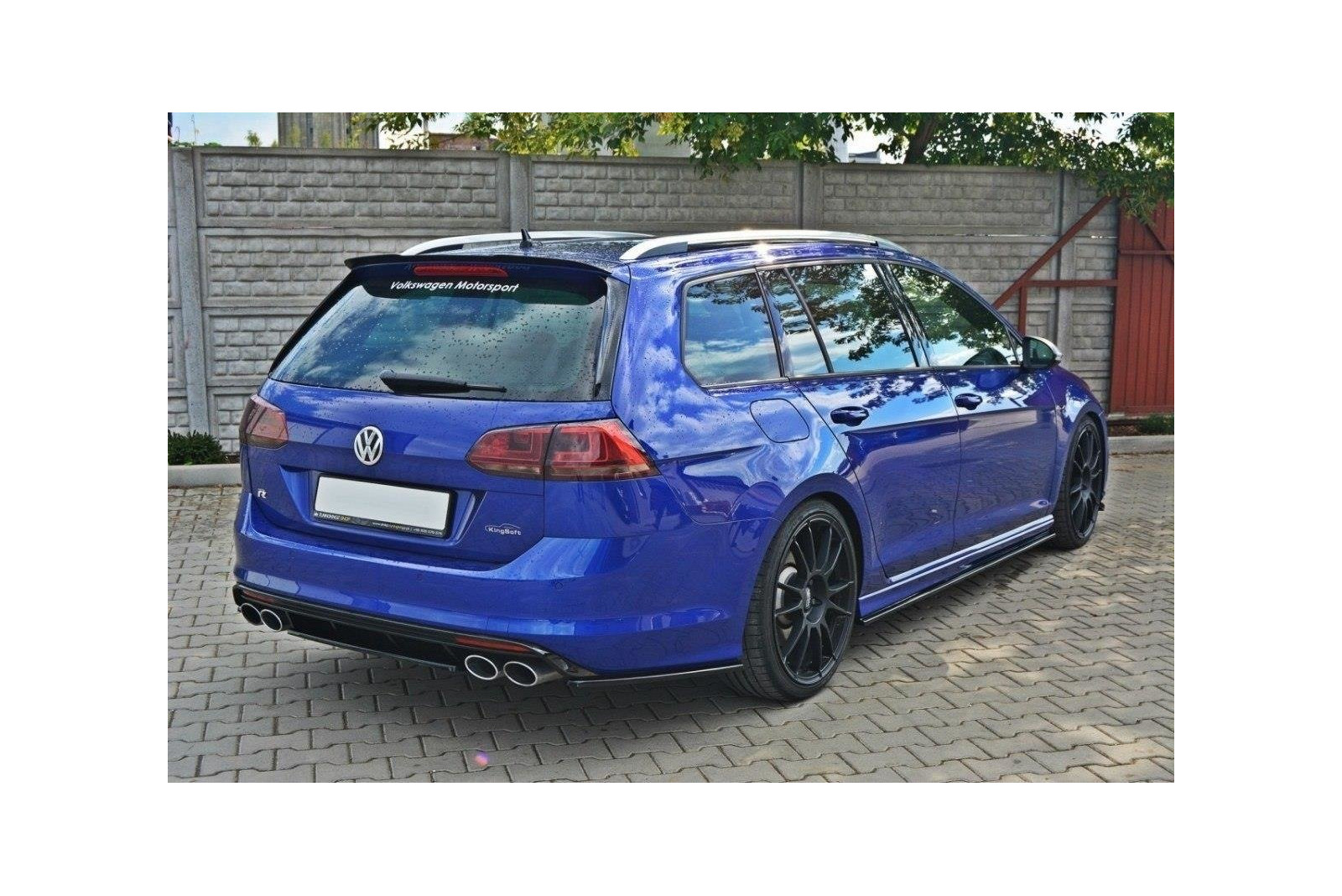 Splitter Tylny Środkowy VW Golf 7 R Estate (Bez dyfuzora)