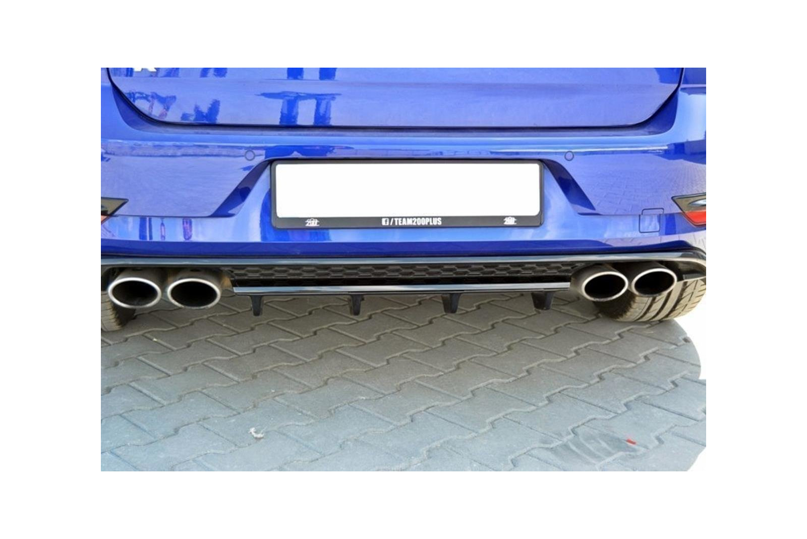 Splitter Tylny Środkowy VW Golf 7 R Polift