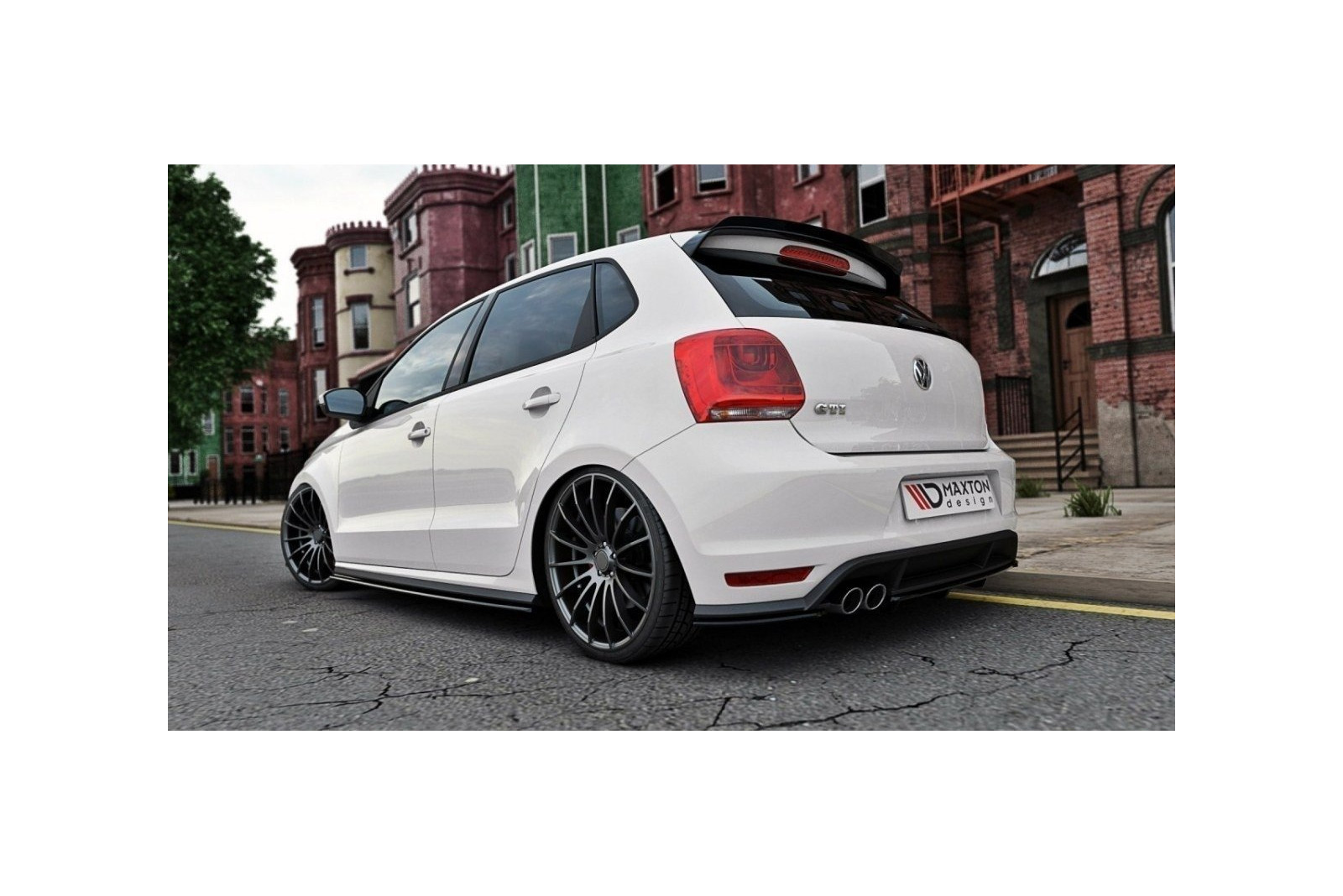 Splitter Tylny VW Polo 5 GTI Polift (Z dyfuzorem)