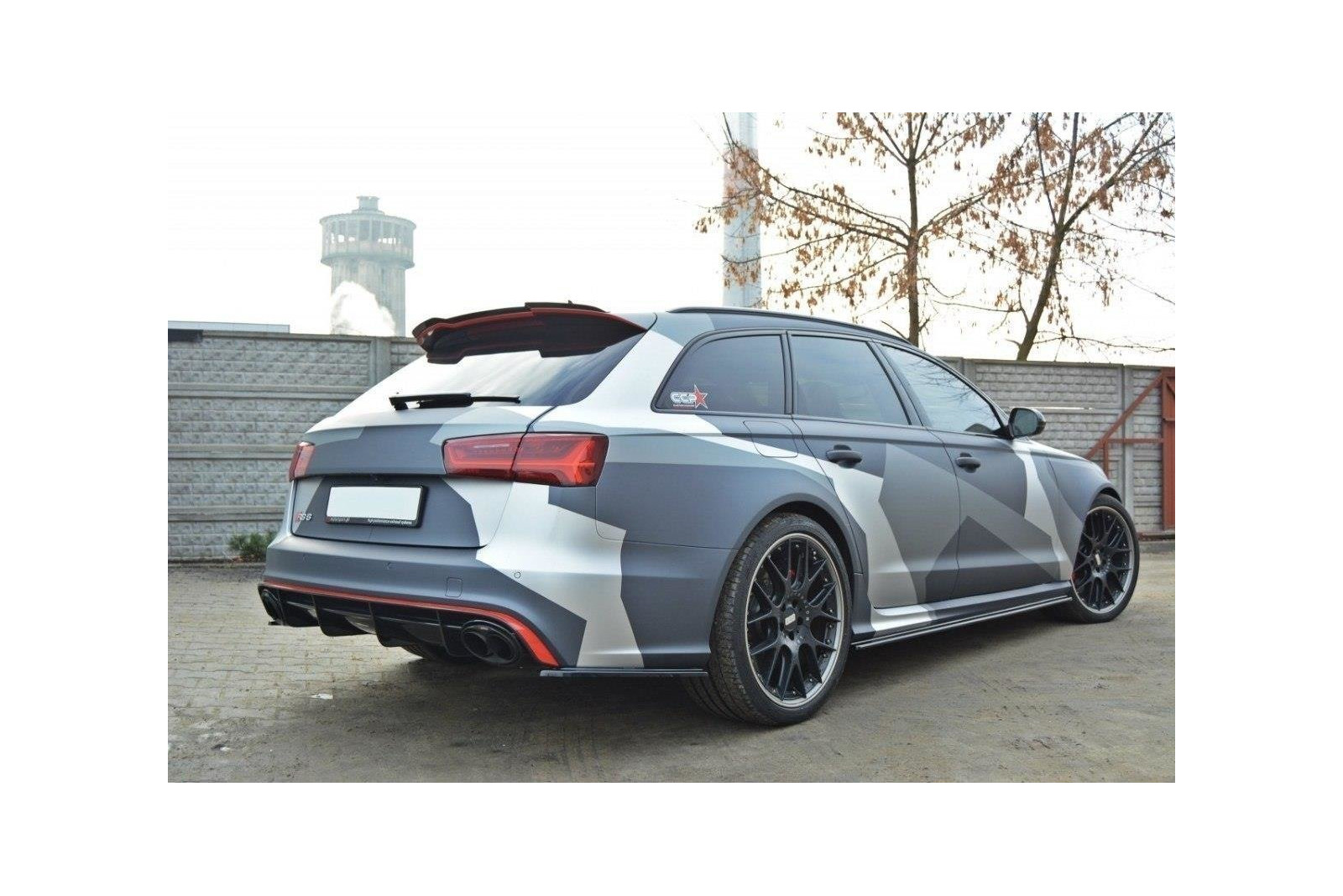 Splittery Tylne Boczne Audi RS6 C7/C7 FL