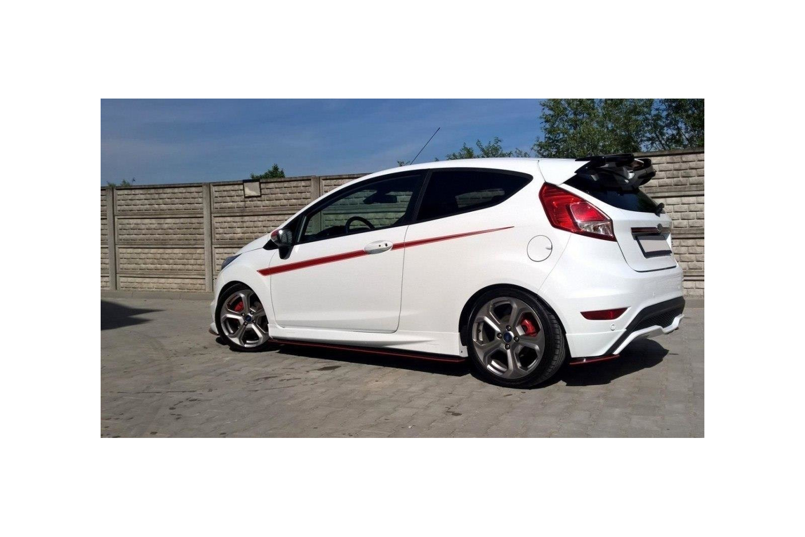 Splittery Tylne Boczne Ford Fiesta ST / ST-Line Mk7 / Zetec S FL