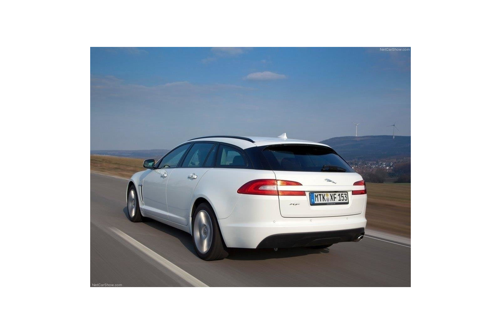 Splittery Tylne Boczne Jaguar XF X250 Sportbrake