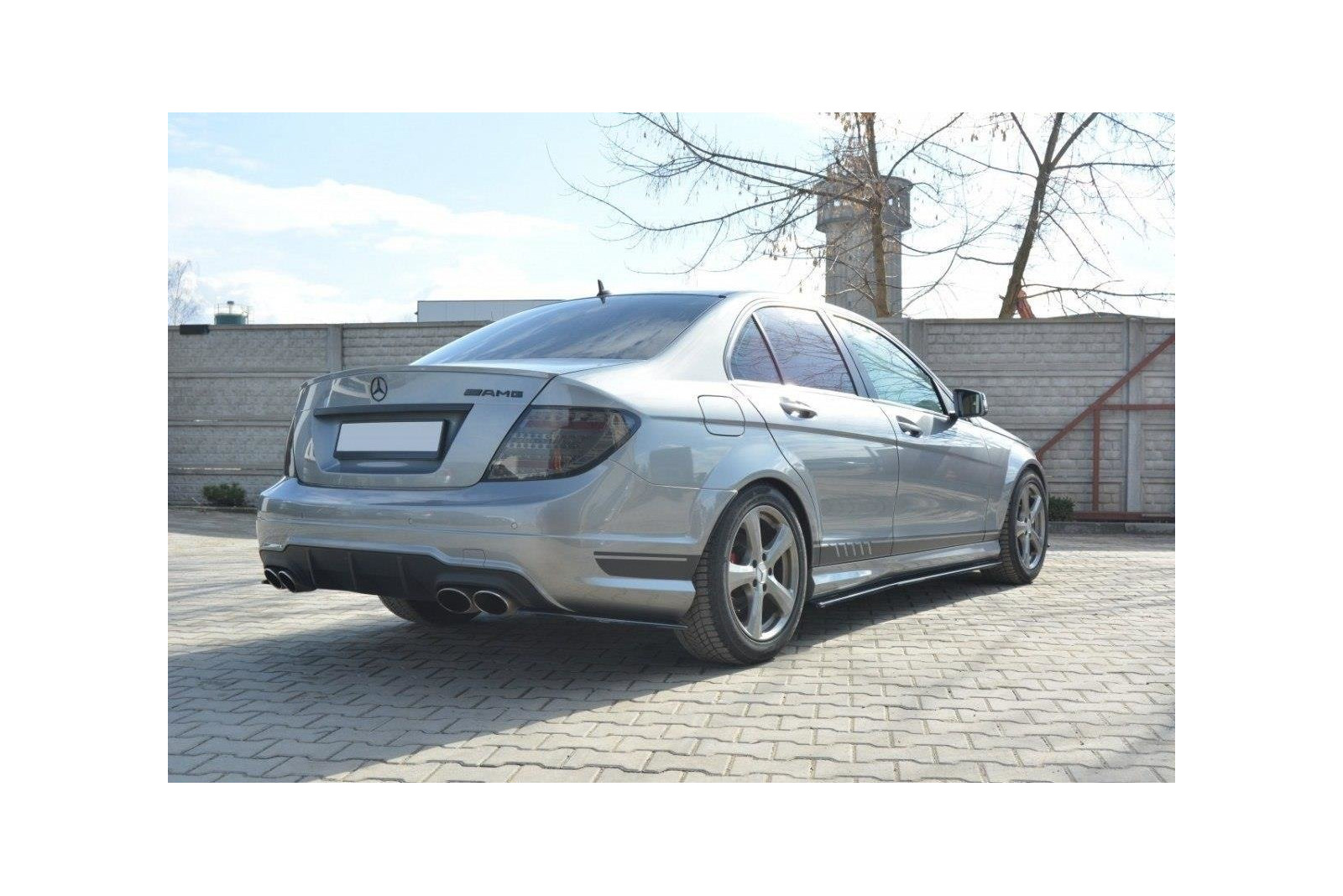 Splittery Tylne Boczne Mercedes C-Class W204 63AMG/AMG-Line