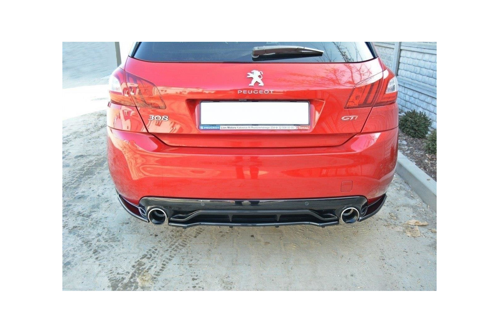 Splittery Tylne Boczne Peugeot 308 II GTI