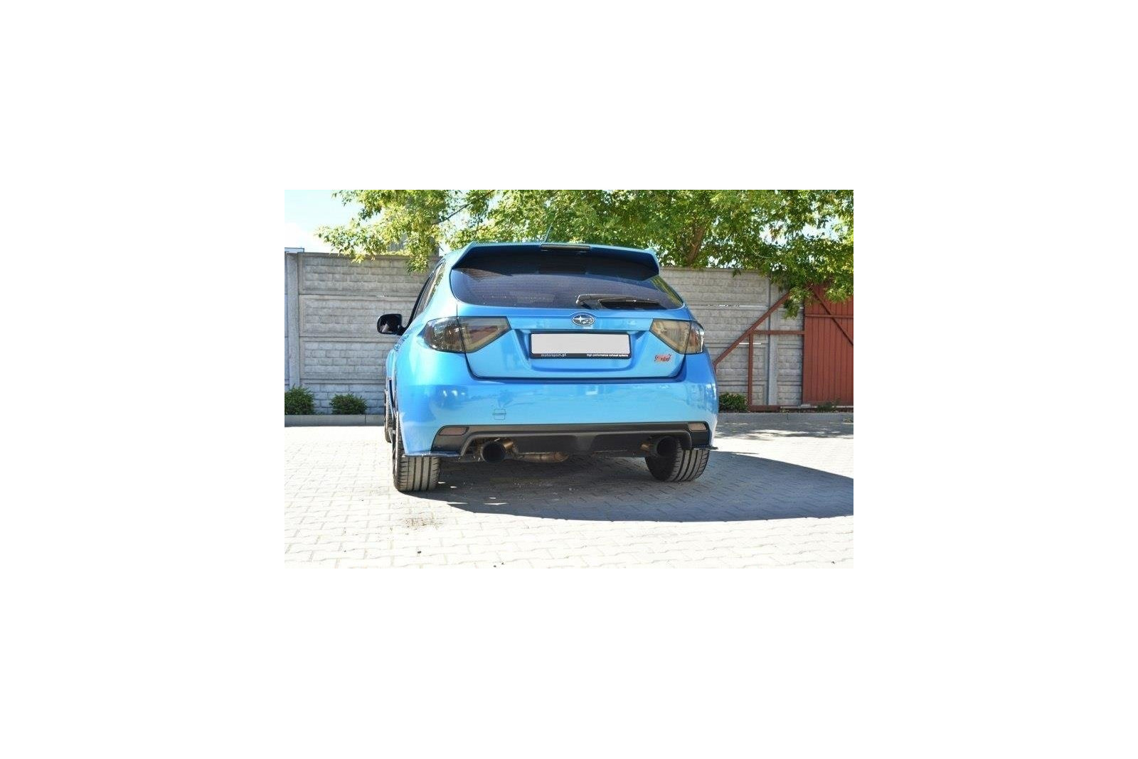 Splittery tylne boczne Subaru Impreza WRX STI 2009-2011