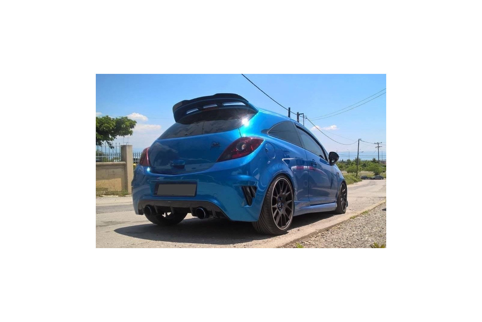 Spoiler Dachowy Opel Corsa E OPC/VXR