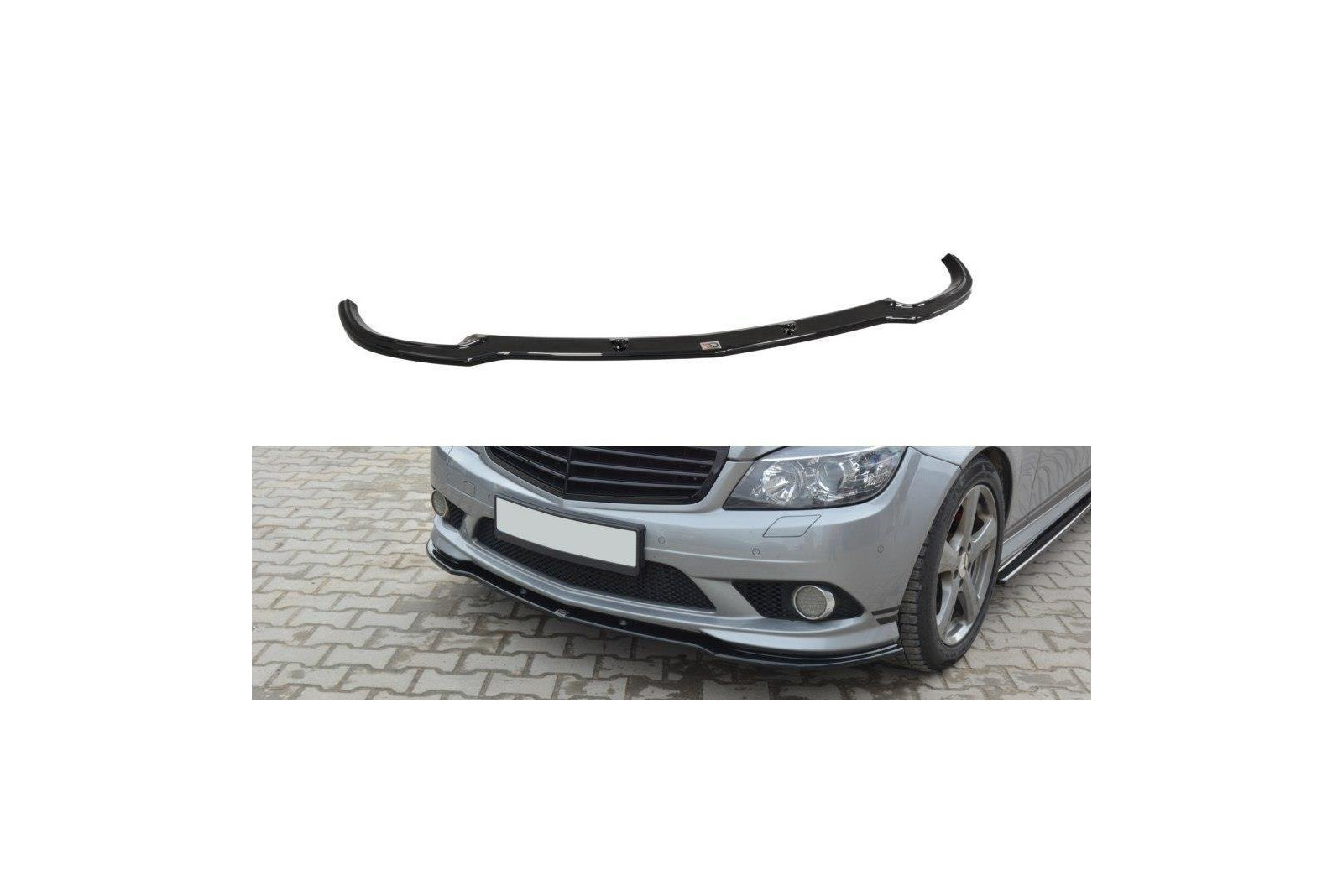 Splitter Przedni Mercedes C-Class W204 AMG-Line Przedlift