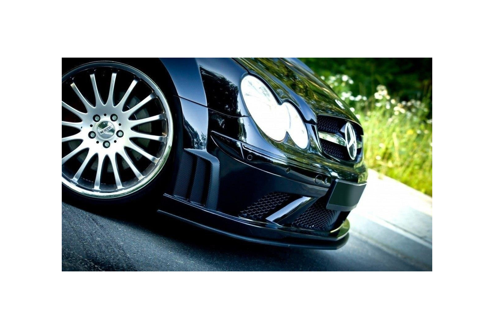 Splitter Przedni Mercedes CLK W209 Black (SL Black Series Look)