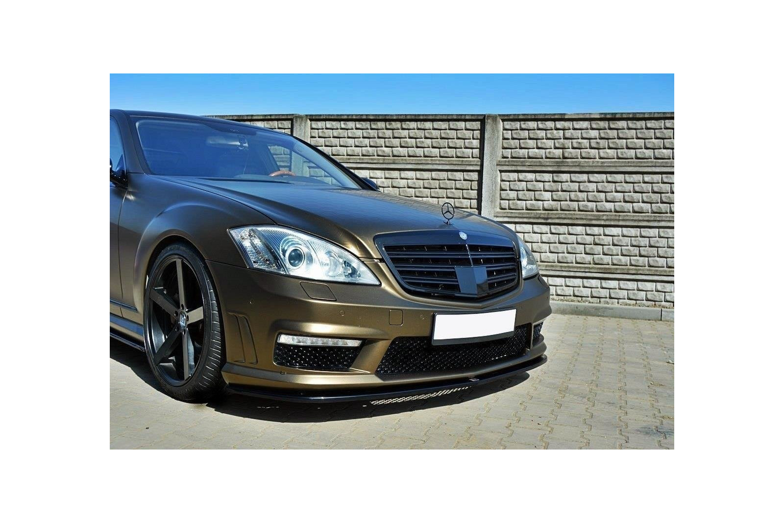 Splitter Przedni Mercedes S-Class W221 AMG