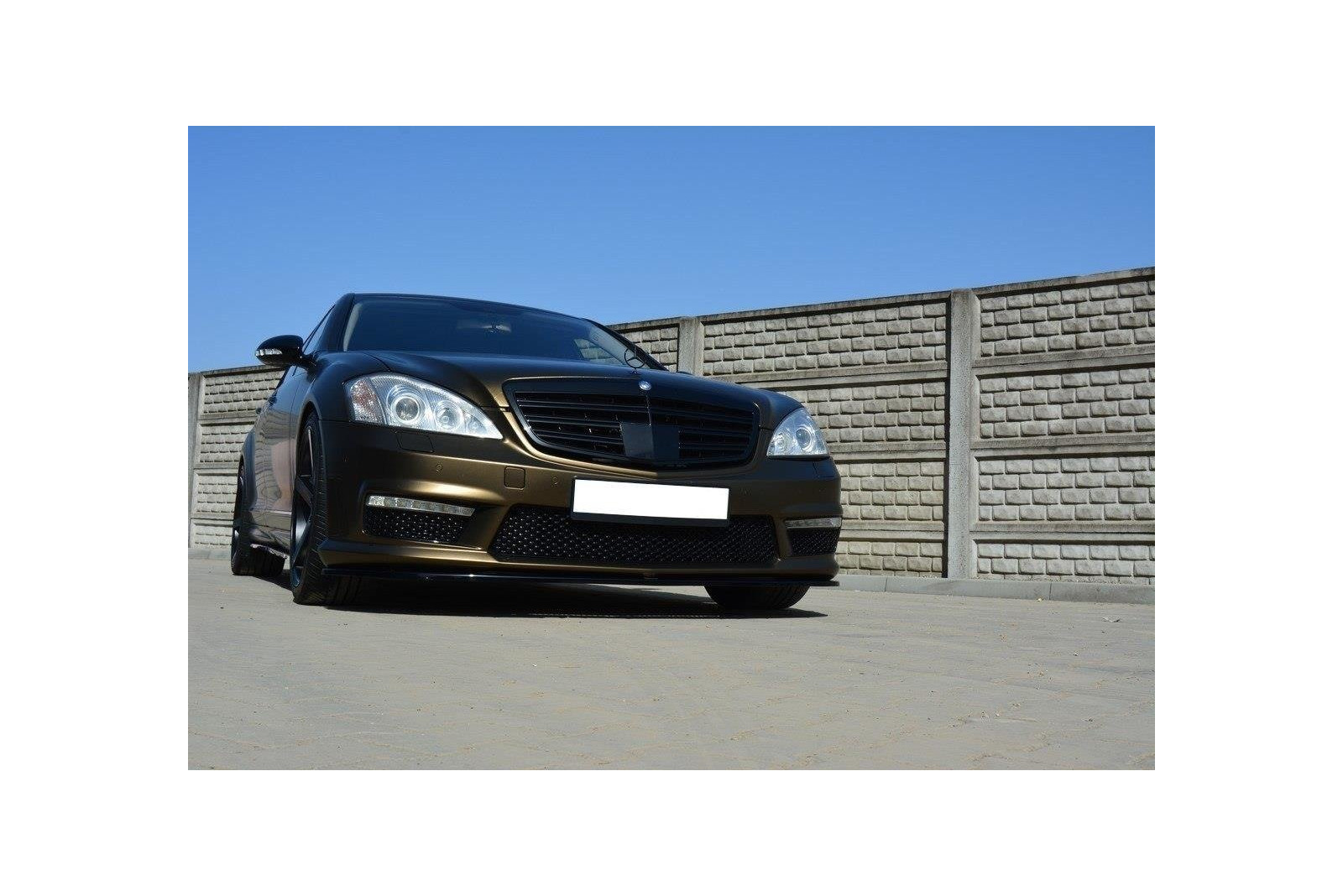 Splitter Przedni Mercedes S-Class W221 AMG