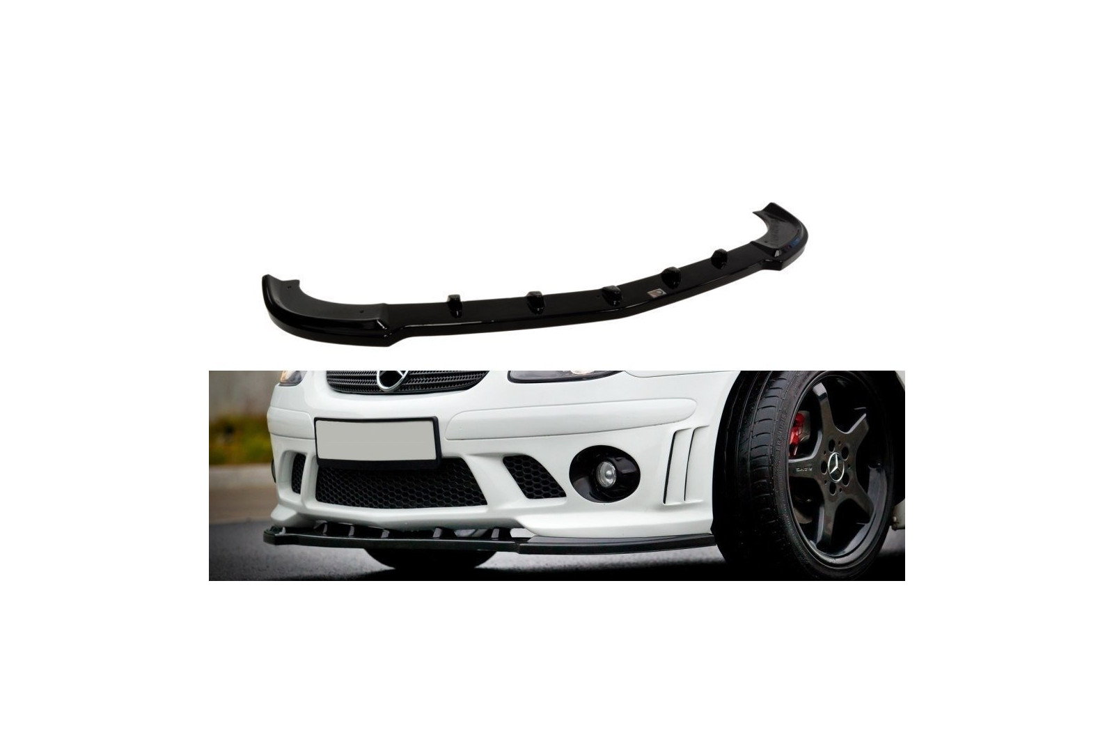 Splitter Przedni Mercedes SLK R170 do zderzaka AMG 204 