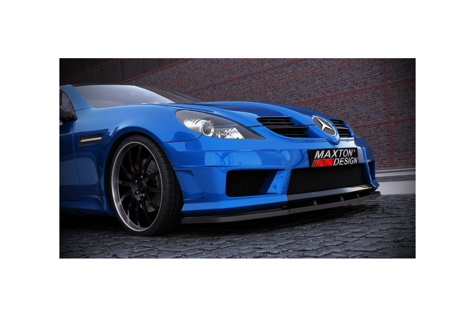 Splitter Przedni Mercedes SLK R171 (do Me-SLK -r171-AMG172-f1)