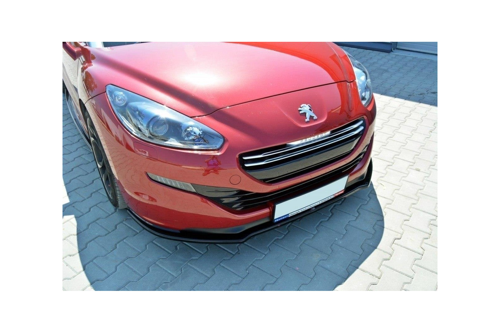 FRONT SPLITTER V.1 PEUGEOT RCZ FACELIFT 