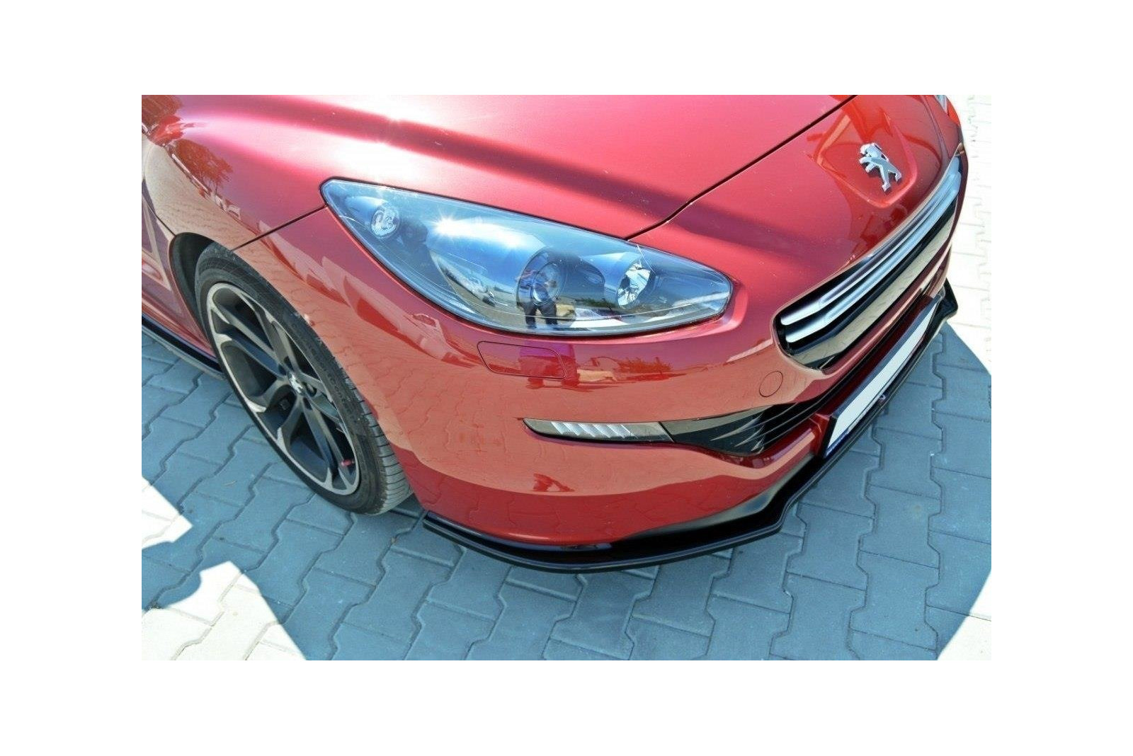 FRONT SPLITTER V.1 PEUGEOT RCZ FACELIFT 