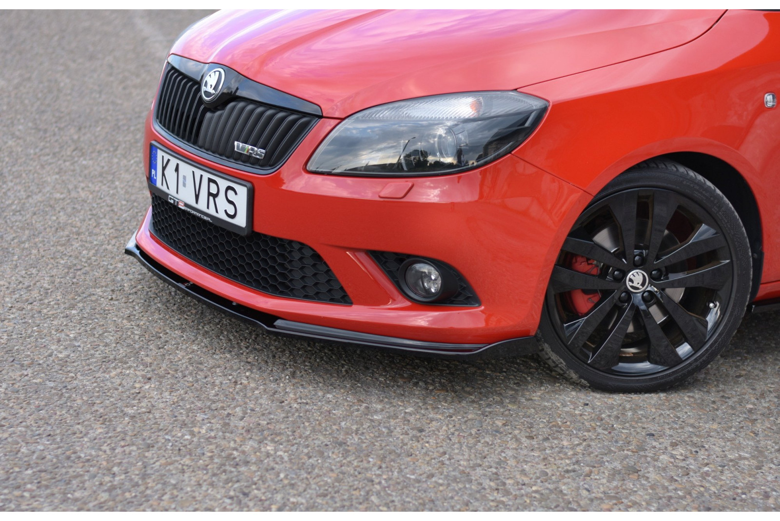 FRONT SPLITTER SKODA FABIA MK2 RS