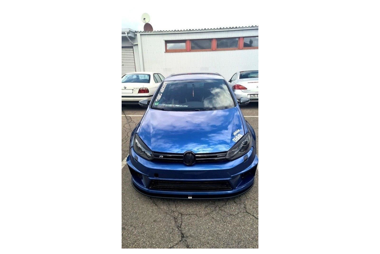 Splitter Przedni VW Golf 6 (Do zderzaka R400)