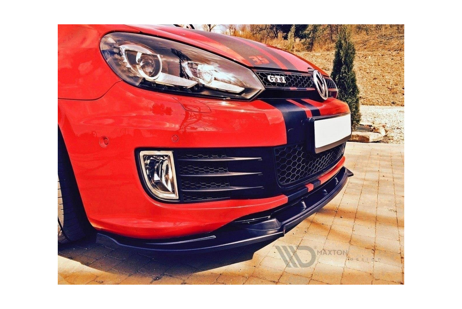 Splitter Przedni VW Golf 6 GTI 35th