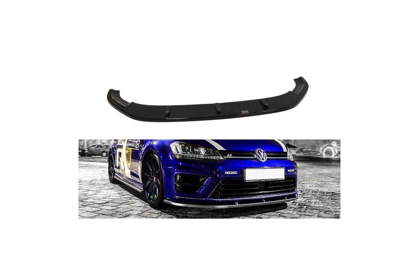 Splitter Przedni V.1 VW Golf 7 R / R-Line 