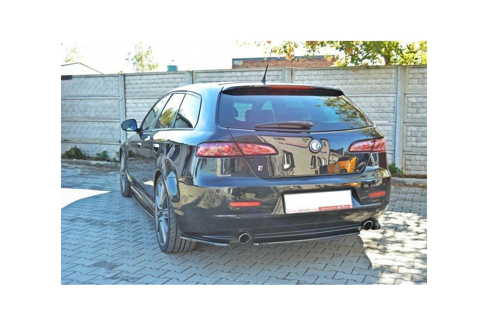 Splitter Tylny Środkowy Alfa Romeo 159 (Bez dyfuzora)