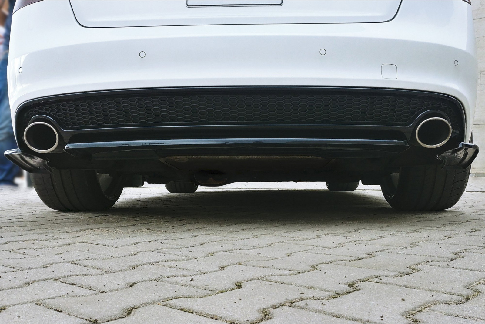 Splitter Tylny Środkowy Audi A5 S-Line Polift (Bez dyfuzora)