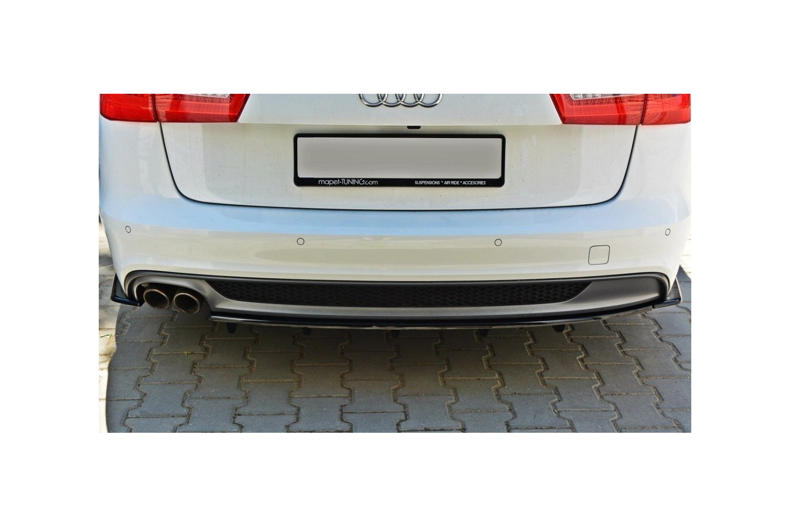 Splitter Tylny Środkowy Audi A6 C7 S-Line Avant