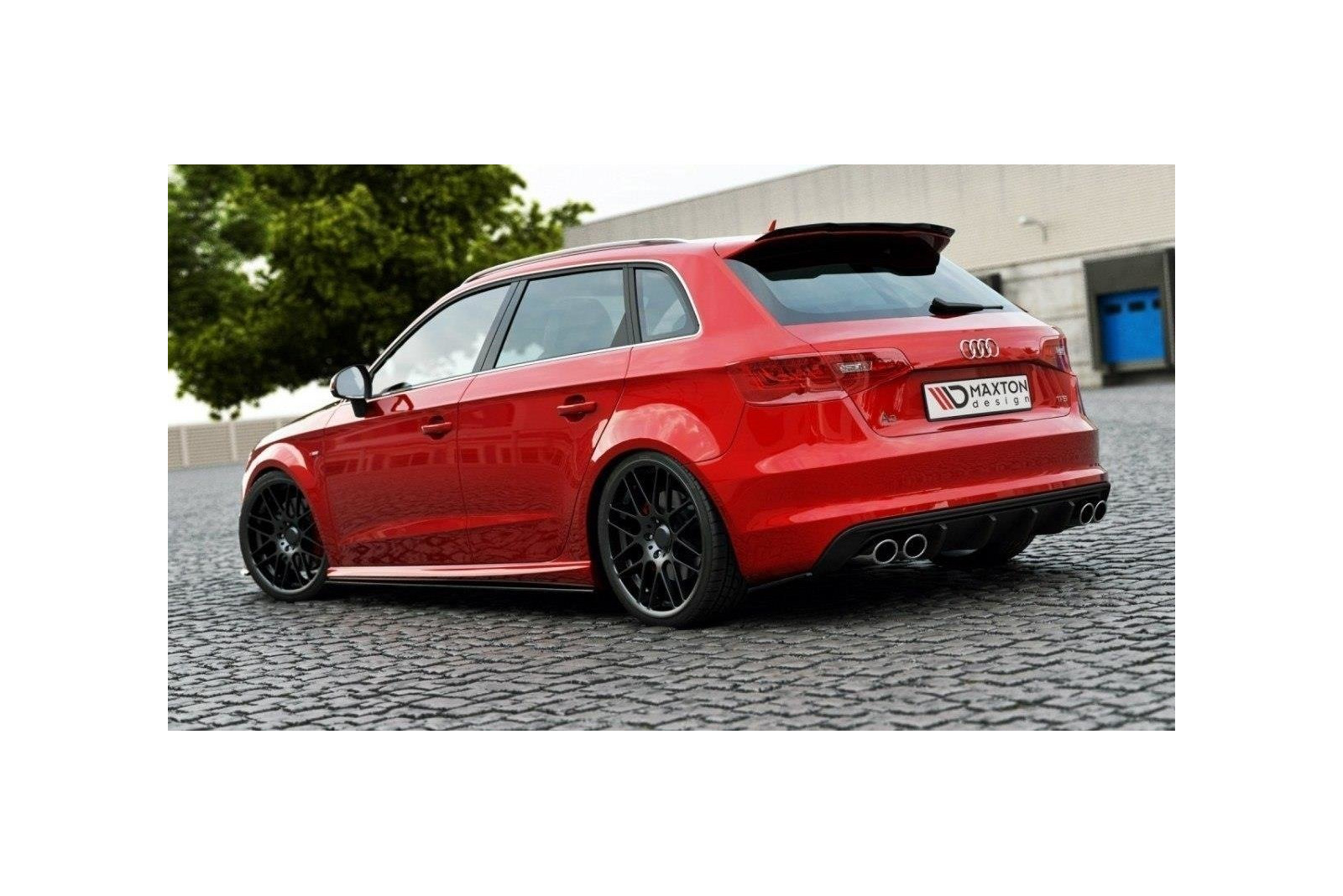 Splittery Tylne Boczne Audi S3 / A3 S-Line 8V Hatchback / Sportback