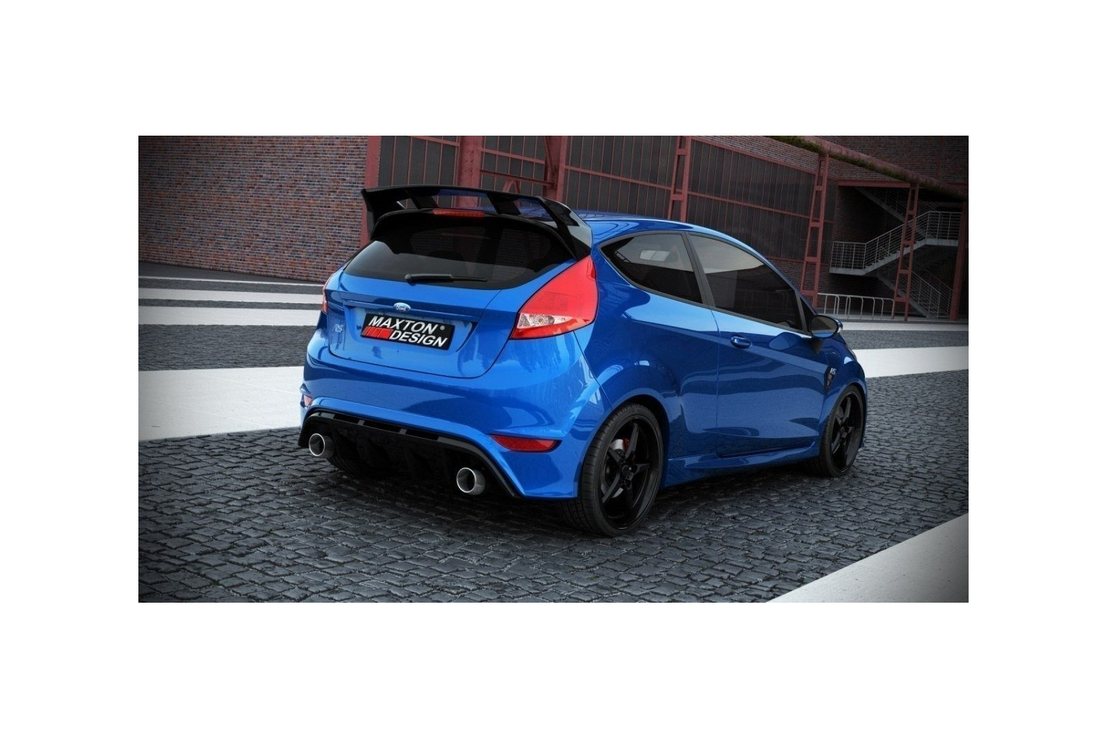 Spoiler Dachowy Ford Fiesta MK7 Polift Model (focus RS Look)