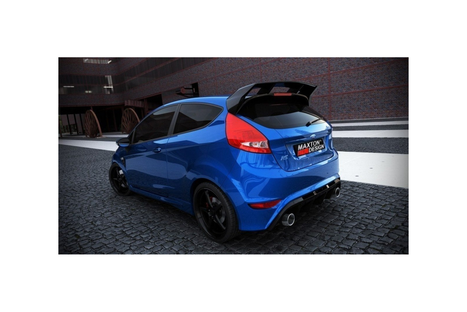 Spoiler Dachowy Ford Fiesta MK7 Polift Model (focus RS Look)