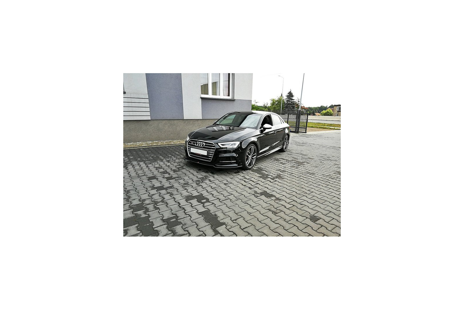 Splitter Przedni V.2 Audi S3 / A3 S-Line 8V FL Sedan