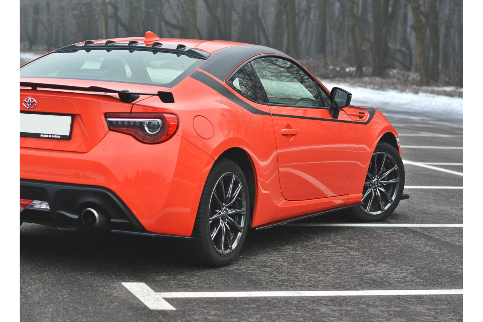 Dokładki Progów V.1 TOYOTA GT86 Facelift/Subaru BRZ