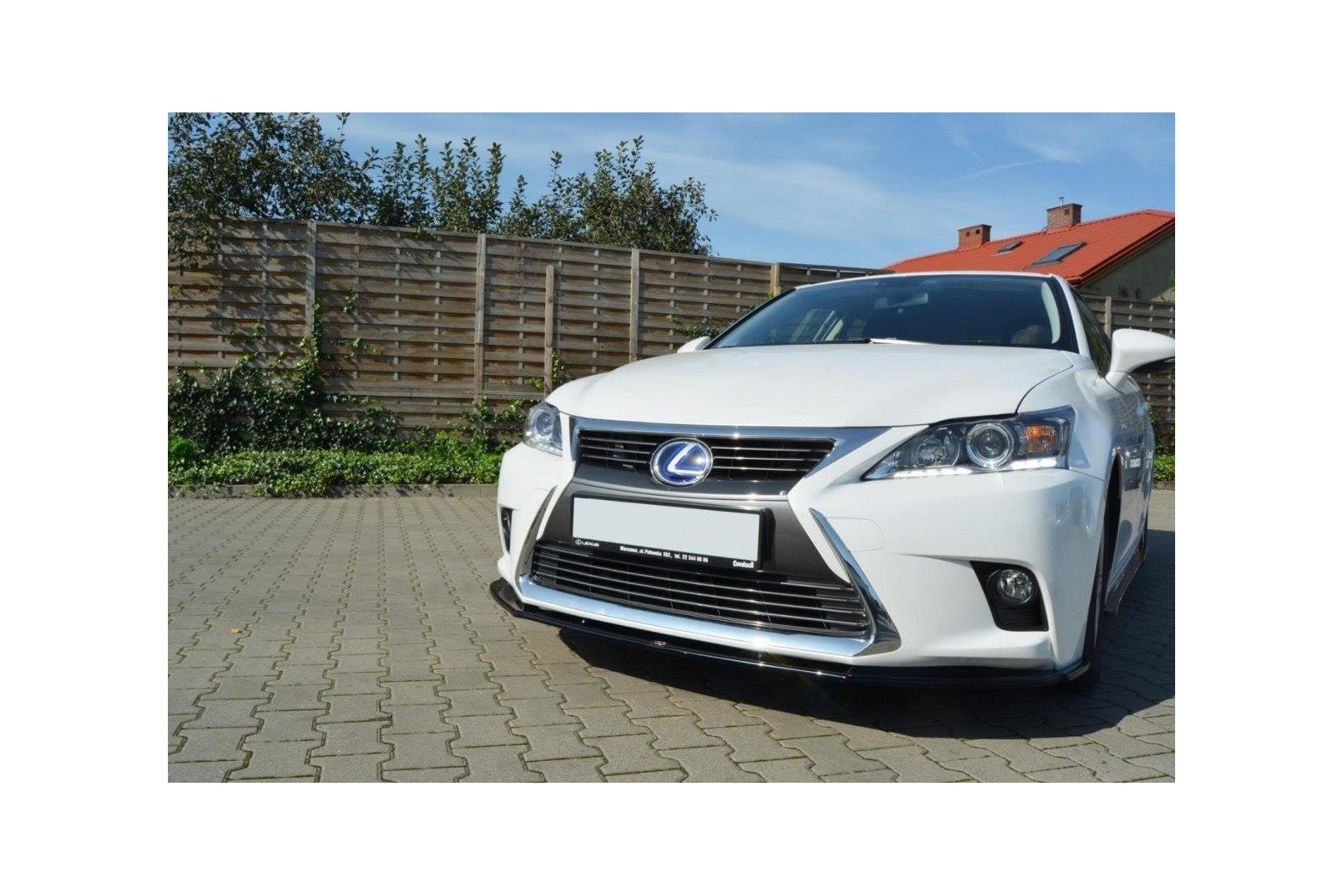 Splitter Przedni V.1 Lexus CT Mk1 Facelift