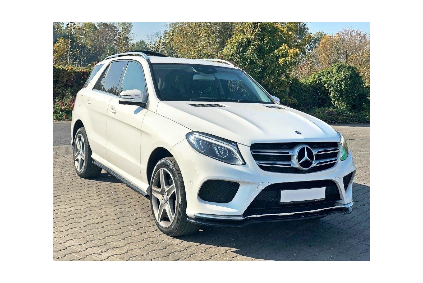 Splitter Przedni V.1 Mercedes GLE W166 AMG-Line