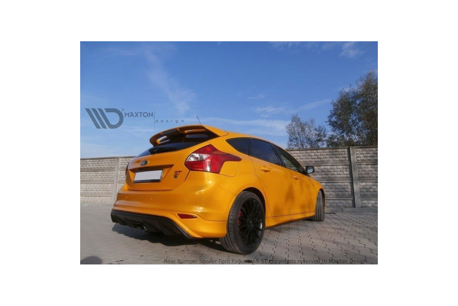 Dokładka Tylna Ford Focus ST Mk3 (RS Look)