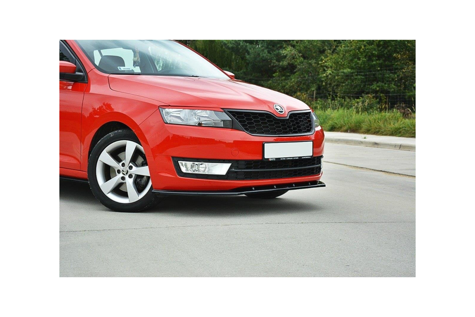 Splitter Przedni V.2 Skoda Rapid