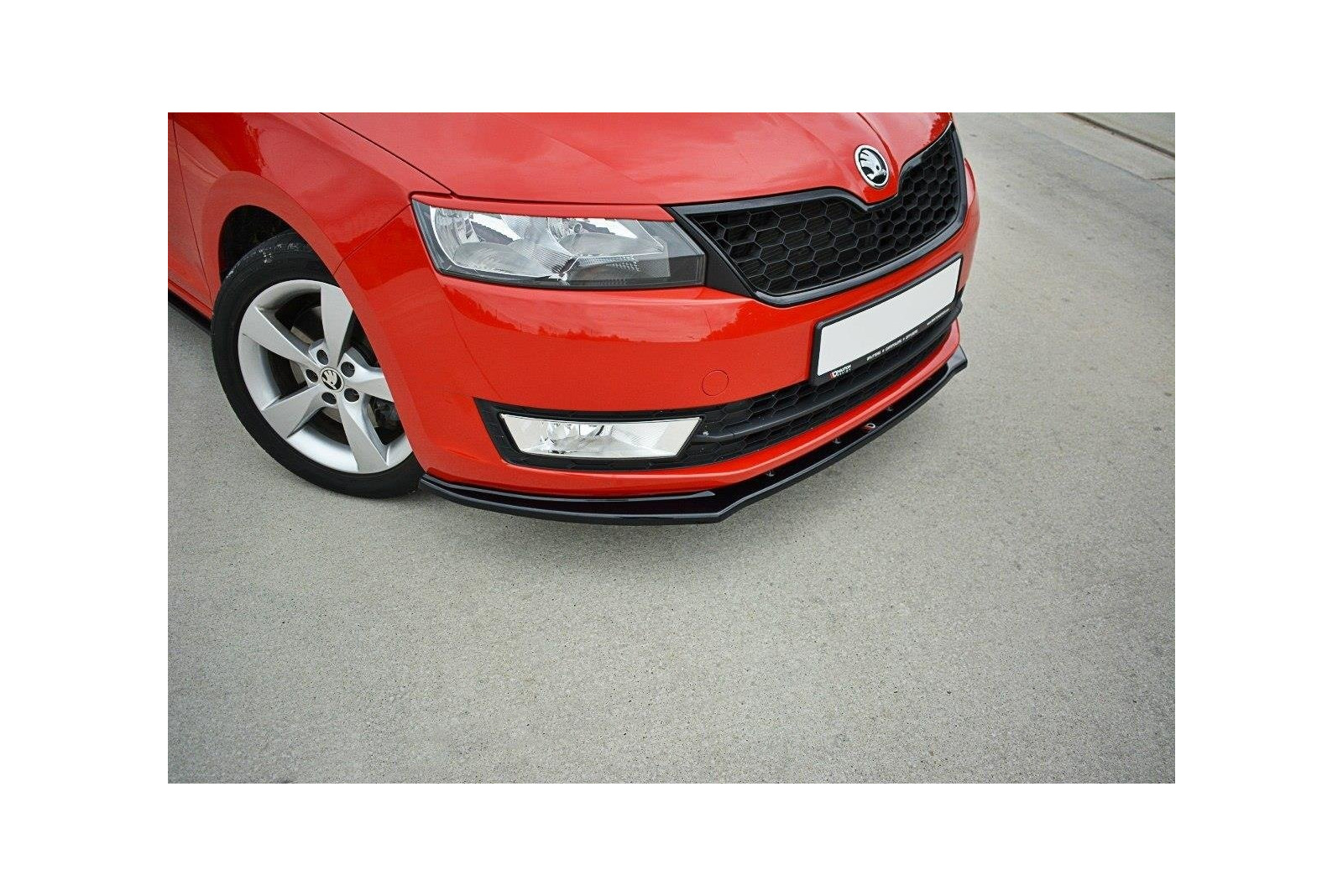 Splitter Przedni V.2 Skoda Rapid