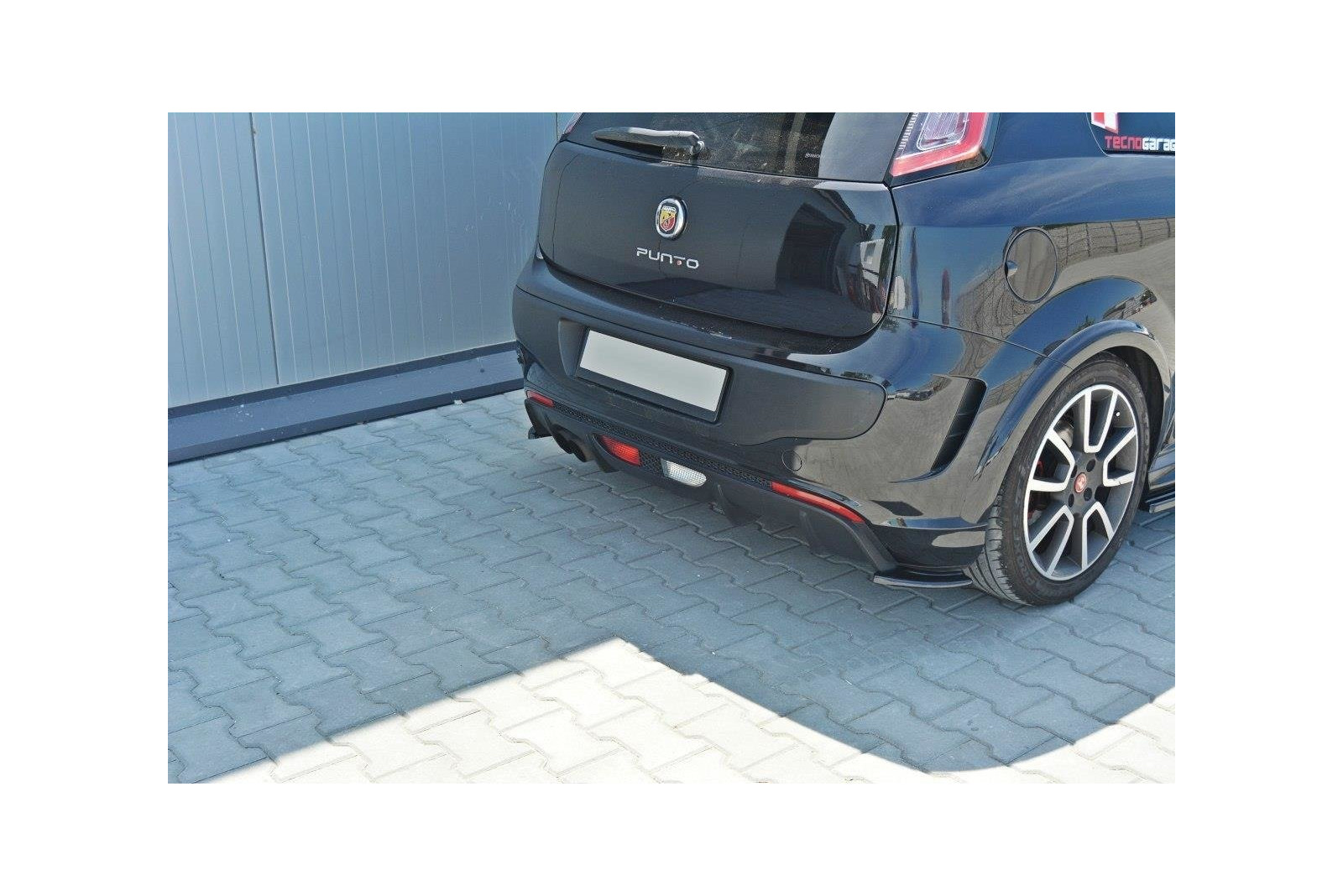 Splittery Tylne Boczne Fiat Punto Evo Abarth