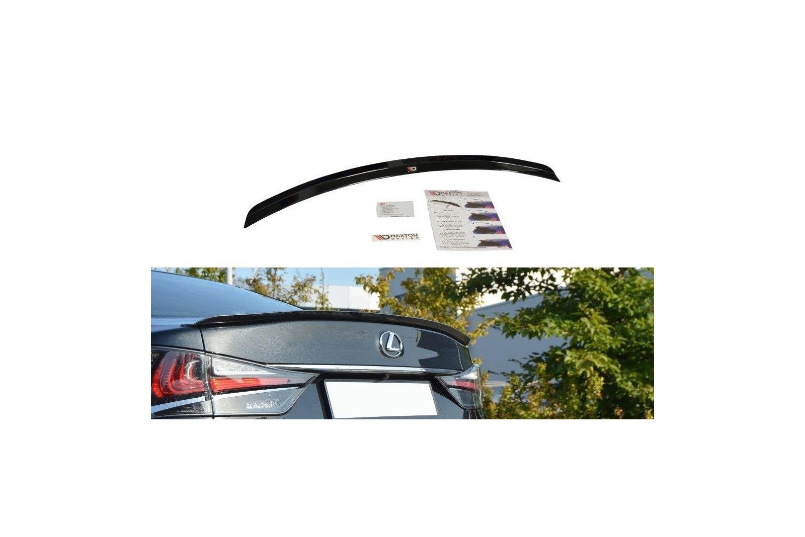 Spoiler Tylny Lexus GS Mk4 Facelift T